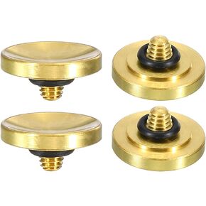 PATIKIL Camera Shutter Button, 4 Pack Soft Shutter Release Button Pure Copper Camera Button Concave Suitable for Nikon for Fujifilm for Leica DSLR/SLR Camera, Red in Kuwait
