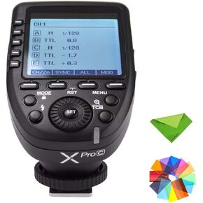 GODOX Xpro-C 1/8000s HSS TTL Wireless Flash Trigger 5 Dedicated Group Buttons 11 Customizable Functions for Canon EOS Hotshoe Camera Flash TT350C V350C TT685C V860 V850 AD200 AD400Pro AD600 Pro AD600 in Saudi Arabia
