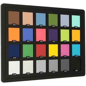 24 Patch Colors Color Checker Classic for Munsell Or Macbeth White Balance Card Decorations in Kuwait