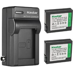 Kastar 1-Pack Battery and AC Wall Charger Replacement for Sony NP-FF50, NP-FF51, NP-FF51S Battery, Sony DCR-HC1000, DCR-HC1000E, DCR-IP1, DCR-IP1E, DCR-IP1K, DCR-IP200K, DCR-PC350, DCR-PC350E Camera in Kuwait