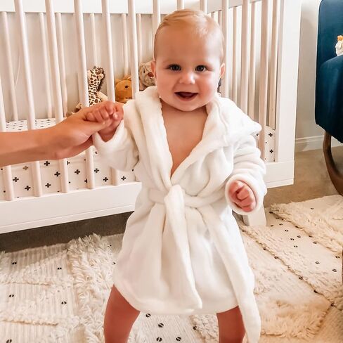 M&G House Newborn Photography Props Bathrobe Outfits Girl Baby Robe Bath Towel Costume Sets 0-6 Months(Pink) in Saudi Arabia