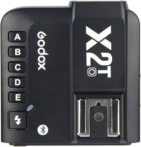 Godox X2T-O TTL Wireless Flash Trigger for Olympus, 1/8000s HSS Bluetooth Connection Supports App Controller, TCM Function, 5 Separate Group Buttons, Hotshoe Locking, AF Assist Light in Saudi Arabia