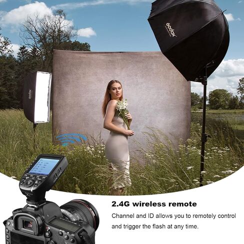 جهاز إرسال زناد فلاش لاسلكي عالي السرعة للمزامنة XPro-O TTL 2.4G متوافق مع أولمبس باناسونيك، 1/8000s، 11 وظيفة قابلة للتخصيص، 16 مجموعة و32 قناة، نظام X لاسلكي 2.4 جيجا in Saudi Arabia