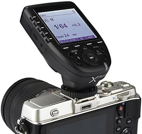 جهاز إرسال زناد فلاش لاسلكي عالي السرعة للمزامنة XPro-O TTL 2.4G متوافق مع أولمبس باناسونيك، 1/8000s، 11 وظيفة قابلة للتخصيص، 16 مجموعة و32 قناة، نظام X لاسلكي 2.4 جيجا in Saudi Arabia