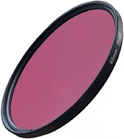 Infrared IR Filter 680nm 720nm 760nm 850nm 950nm X-RAY Infrared Filter for SLR DSLR Camera Lens (Caliber : 40.5mm, Color : IR590nm) in Saudi Arabia