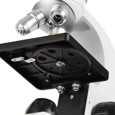 Super Savings - 40X-1000X Portable LED Monocular Student Microscope with 25-Piece Prepared Slides Set and Tweezers Plus Bonus Handheld Multi-USB Digital Microscope for PC and Android in Saudi Arabia