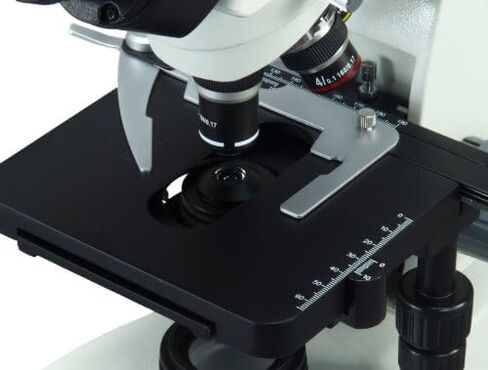 OMAX 40X-2000X LED Binocular Compound Microscope with 30 Degree Siedentopf Viewing Head and Reversed Nosepiece in Saudi Arabia