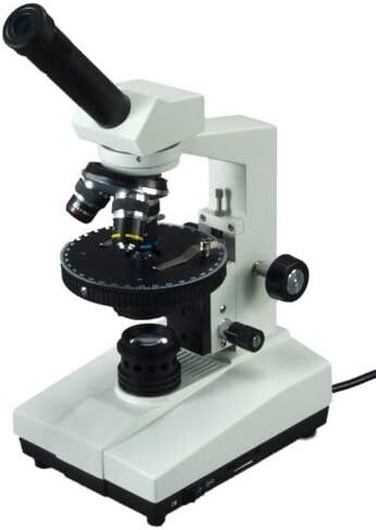 OMAX 40X-400X مجهر مركب أحادي العين مع مرحلة دائرية دوارة قابلة للتعديل في المنتصف in Saudi Arabia