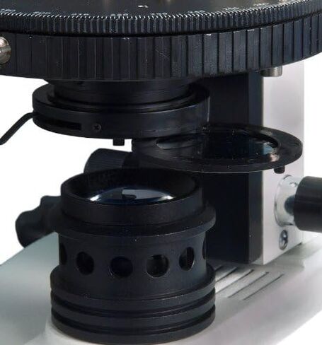 OMAX 40X-400X مجهر مركب أحادي العين مع مرحلة دائرية دوارة قابلة للتعديل في المنتصف in Saudi Arabia