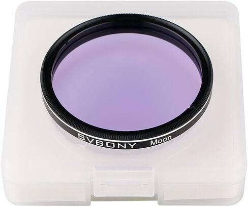 SVBONY Telescope Filter, 1.25 inches Planetary Filter for Astronomy Telescope Eyepiece, Increase Contrast and Reduce Light Pollution, for Lunar Planetary Observation and Astrophotography in Saudi Arabia