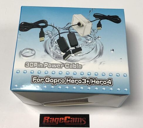 RageCams Underwater USB Powered Battery Eliminator - Waterproof Back Door for GoPro Hero4 & Hero3+ Hero2 Cameras (Dive HOUSING) in Kuwait