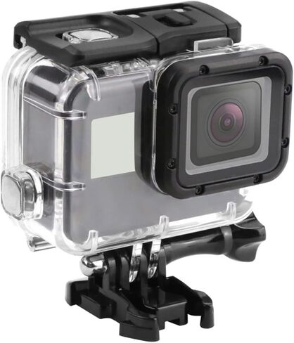 حافظة كاميرا مقاومة للماء للغوص تحت الماء مع غطاء خلفي يعمل باللمس لـ GoPro Hero7 in Kuwait