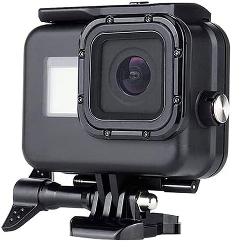 Eyeon Waterproof Case Water Diving Housing Swimming Protective Case Mount for Go Pro Hero Hero 11 Hero 10 Hero 9 Black (Transparent Waterproof Case) in Saudi Arabia