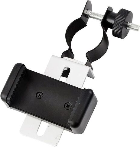 Microscope Accessories Kit Telescope Phone Adapter, Mobile Cell Phone Small Size Adapter Clip Bracket, Universal Cell Phone Mount Compatible Binoculars, Monocular, Microscope, Spotting Scope, Telescop in Saudi Arabia