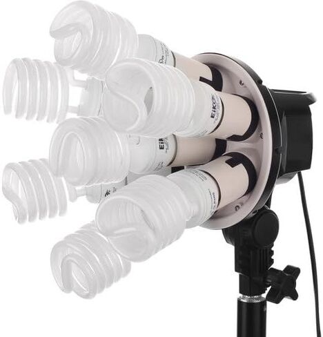 Raya Octa Fluorescent 7 Socket Fixture in Kuwait