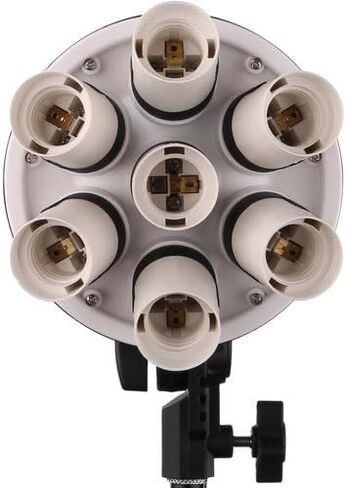 Raya Octa Fluorescent 7 Socket Fixture in Kuwait