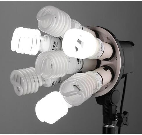 Raya Octa Fluorescent 7 Socket Fixture in Kuwait