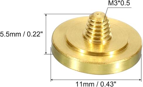 PATIKIL Camera Shutter Button, 4 Pack Soft Shutter Release Button Pure Copper Camera Button Concave Suitable for Nikon for Fujifilm for Leica DSLR/SLR Camera, Red in Saudi Arabia