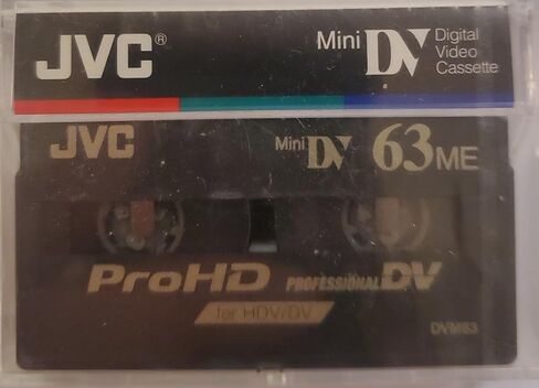 JVC MDV-60 PRDU Mini Dv Tape for HD Camcorders in Saudi Arabia