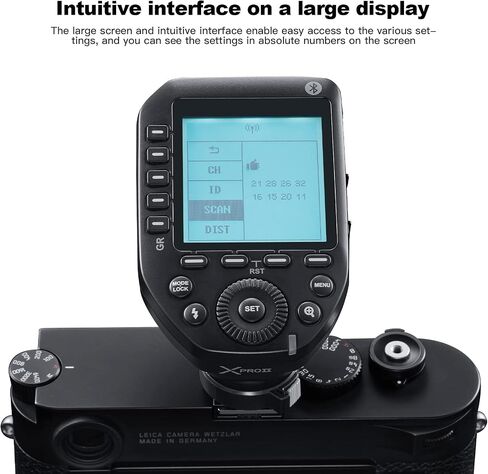 Godox XProII-O TTL Wireless Flash Trigger Transmitter Compatible for Olympus/Panasonic Cameras,2.4G 1/8000s HSS,Bluetooth Connection,New Hotshoe Locking,16 Groups and 32 Channels in Kuwait