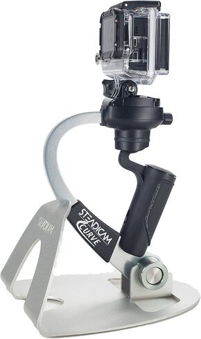 Steadicam Curve-BK Handheld Video Stabilizer and Grip for GoPro Hero Cameras 3, 4 Black & Hero 5 (Red) in Saudi Arabia
