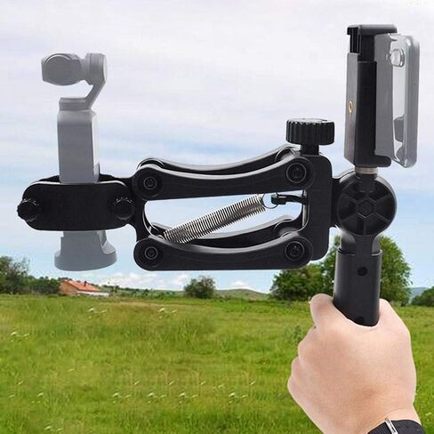 Z Axis 4-axis Stabilizer, Multi-Function Damping Anti-Shake 4th Axis Stabilizer Handle Grip Shock-Absorbing Single Handheld Mount Bracket Photography Gimbal Accessory for Osmo Mobile 3 in Saudi Arabia