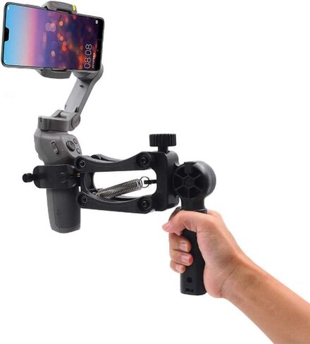 Z Axis 4-axis Stabilizer, Multi-Function Damping Anti-Shake 4th Axis Stabilizer Handle Grip Shock-Absorbing Single Handheld Mount Bracket Photography Gimbal Accessory for Osmo Mobile 3 in Saudi Arabia