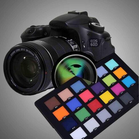 24 Patch Colors Color Checker Classic for Munsell Or Macbeth White Balance Card Decorations in Saudi Arabia