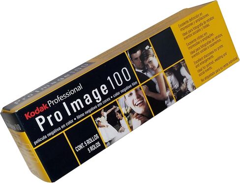 Kodak Pro Image 100 Professional ISO 160, 35mm, 36 Exposures, Color Negative Film (5 Roll perPack) in Saudi Arabia