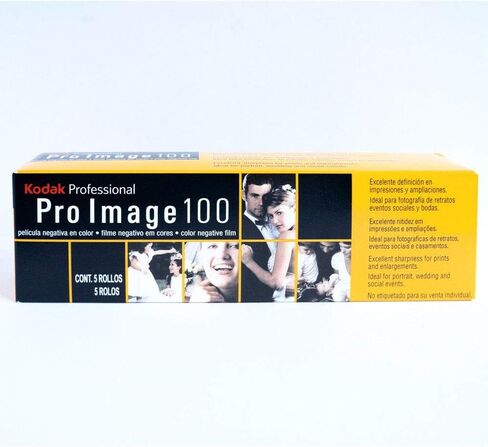 Kodak Pro Image 100 Professional ISO 160, 35mm, 36 Exposures, Color Negative Film (5 Roll perPack) in Saudi Arabia