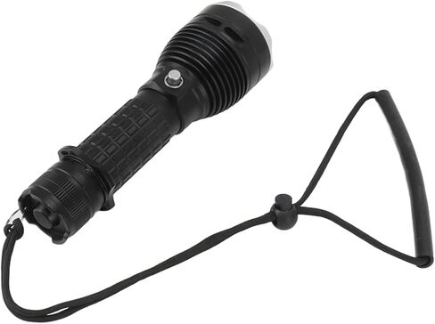 Fafeicy Aluminum Alloy Diving Flashlight Waterproof 3200LM LED Light for Underwater Exploring in Kuwait