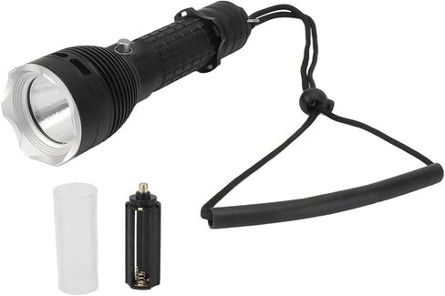Fafeicy Aluminum Alloy Diving Flashlight Waterproof 3200LM LED Light for Underwater Exploring in Kuwait