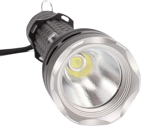 Fafeicy Aluminum Alloy Diving Flashlight Waterproof 3200LM LED Light for Underwater Exploring in Kuwait