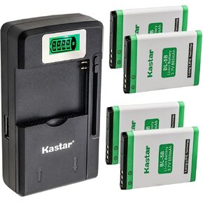 Kastar BL-5B Smart LCD Charger Replacement for VJIANGER 4K 48MP Mini Digital Compact Camera, Saneen 4K Small Compact Digital Camera, Avantree 10BS, 10BP and CK-11 in Kuwait