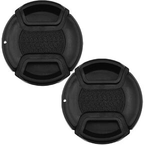 NOTRICKT LC-001 52mm Center Pinch Snap-On Lens Cap for 52mm Threaded Lens,Pack of 2 in Kuwait