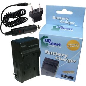 Replacement for Canon PowerShot G16 Charger with Car Plug & EU Adapter - Compatible with Canon NB-10L Digital Camera Chargers (100-240V) in Saudi Arabia