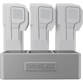 محطة شحن بطارية ميني 3 برو ثنائية الاتجاه لطائرة درون دي جيه اي ميني 3 برو، ملحقات محور الشاحن، شاحن بطارية طيران ذكي لدي جيه اي ميني 3 برو، يشحن حتى 3 بطاريات in Kuwait