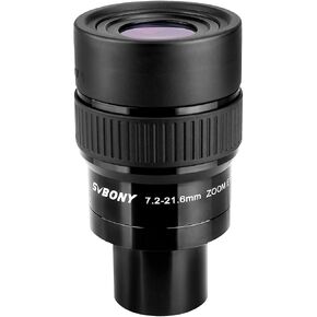 SVBONY SV191 Zoom Eyepiece for Telescope, 7.2-21.6mm Zoom Lens, Compatible with Telescopes That Accept 1.25 Inches Eyepieces in Saudi Arabia