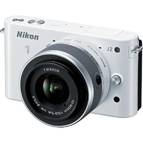 Nikon 1 J2 10.1 MP HD Digital Camera with 10-30mm VR Lens (Black)