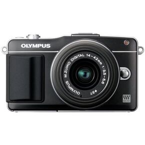 Olympus E-PM2 Mirrorless Digital Camera (Body Only) (Red) (Old Model) in Kuwait