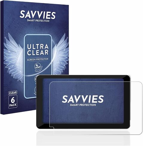 savvies Screen Protector Compatible with Carpuride 7" Protection Film Clear 6-Pack in Saudi Arabia