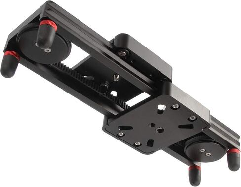 Runshuangyu Portable Mini Camera Track Rail Slider, Video Camcorder Stabilizer for Canon Nikon Sony DSLR Gopro Camera Smartphone - Double Track in Saudi Arabia