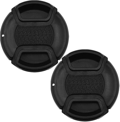 NOTRICKT LC-001 52mm Center Pinch Snap-On Lens Cap for 52mm Threaded Lens,Pack of 2 in Kuwait