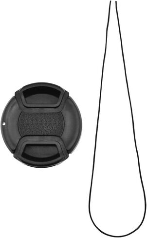 NOTRICKT LC-001 52mm Center Pinch Snap-On Lens Cap for 52mm Threaded Lens,Pack of 2 in Kuwait