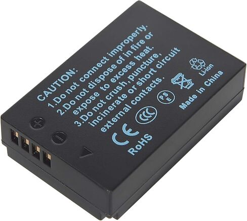 DSTE Replacement for 2X LP-E12 Battery + DC136 Travel and Car Charger Adapter Compatible Canon EOS M EOS M10 M50 EOS Rebel SL1 EOS 100D PowerShot SX70 EOS M100 EOS M200 EOS M200 Specs Digital Camera in Saudi Arabia