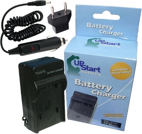 Replacement for Canon PowerShot G16 Charger with Car Plug & EU Adapter - Compatible with Canon NB-10L Digital Camera Chargers (100-240V) in Saudi Arabia