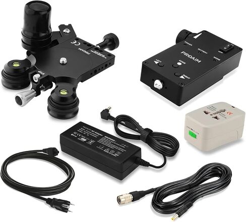 PROAIM Professional Motion Control System w/Wired Remote Controller for PROAIM Line, Curve-N-Line, Curve-120 & Curve-180 Slider. for Fluid & Precisely Controlled Moves, 5kg/11lb Payload (P-MC-CNL) in Saudi Arabia