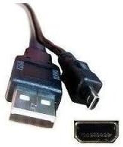 كيبل بيانات USB بديل لكاميرات سوني سايبرشوت والالفا دي اس ال ار الرقمية (الموديلات المتوافقة المدرجة أدناه) in Kuwait