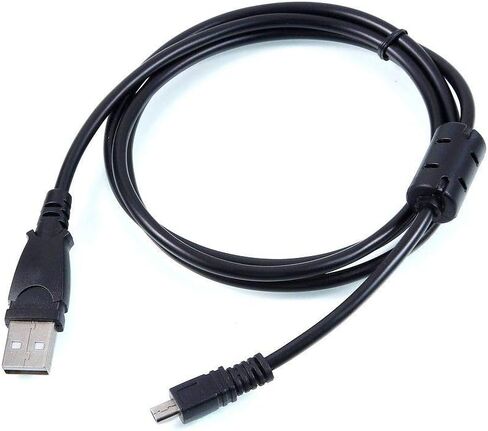 MaxLLTo 5ft Extra Long Replacement Camera UC-E6, UC-E23, UC-E17 USB Data SYNC Cable Cord for Sanyo Xacti VPC-E2100 e/x/px E2100gx Digital Camera Photos Transfer Cord in Saudi Arabia