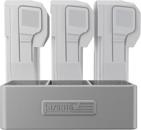 محطة شحن بطارية ميني 3 برو ثنائية الاتجاه لطائرة درون دي جيه اي ميني 3 برو، ملحقات محور الشاحن، شاحن بطارية طيران ذكي لدي جيه اي ميني 3 برو، يشحن حتى 3 بطاريات in Kuwait